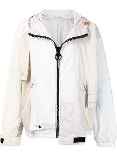 Maison Mihara Yasuhiro куртка асимметричного кроя на молнии Miharayasuhiro Modified