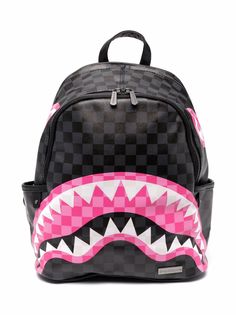 sprayground kid рюкзак в клетку