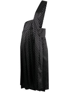 Comme des Garçons TAO юбка асимметричного кроя в горох