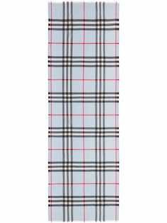 Burberry легкий шарф в клетку