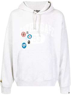 A BATHING APE® худи с нашивкой-логотипом Bape