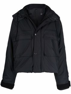 Balenciaga куртка оверсайз с капюшоном
