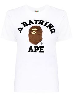A BATHING APE® футболка с логотипом Bape