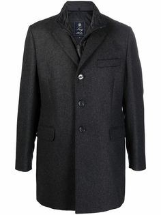 Fay однобортное пальто