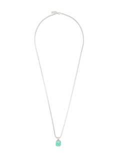 Nialaya Jewelry цепочка на шею с подвеской из бирюзы
