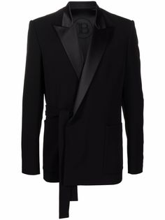 Balmain блейзер с запахом