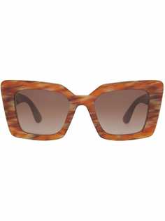 Burberry солнцезащитные очки с монограммой