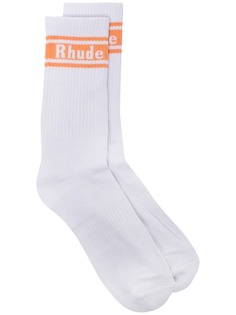 Rhude носки с логотипом