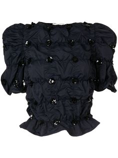 SHUSHU/TONG блузка со сборками