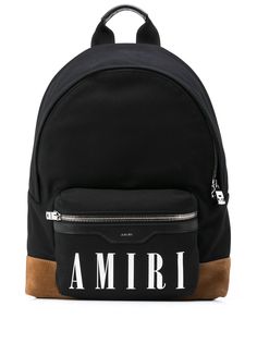 AMIRI рюкзак из канваса с логотипом