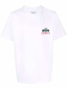 Casablanca футболка Racing Car с логотипом