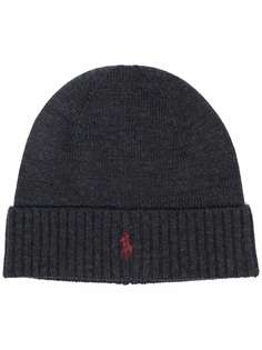 Polo Ralph Lauren шапка бини Polo Pony в рубчик