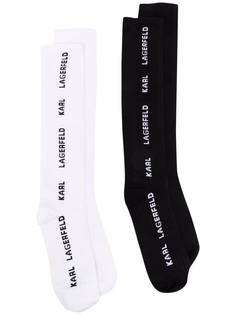 Karl Lagerfeld комплект носков с логотипом