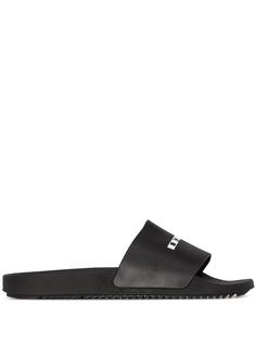 Rick Owens DRKSHDW шлепанцы с логотипом