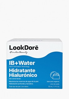 Гель для лица LookDore для интенсивного увлажнения IB+ WATER MOISTURISING HYALURONIC CREAM, 50 мл
