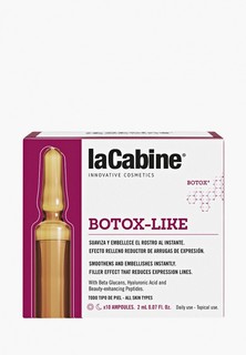 Сыворотка для лица LaCabine концентрированная в ампулах с эффектом ботокса BOTOX LIKE AMPOULES, 10 х 2 мл