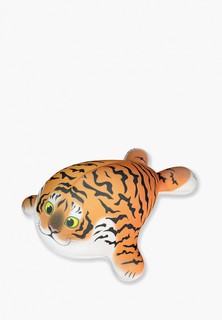Игрушка мягкая Штучки, к которым тянутся ручки антистресс "Тигр Тюлень", 40 см