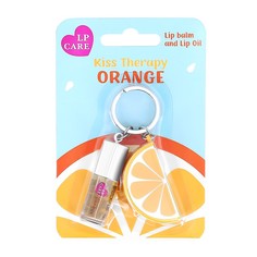 Масло и бальзам-брелок для губ Апельсин LP Care