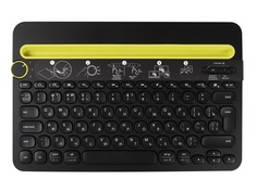 Клавиатура Logitech Multi-Device Keyboard K480 Black Bluetooth 920-006368 Выгодный набор + серт. 200Р!!!