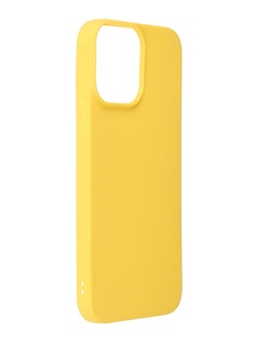 Чехол Neypo для APPLE iPhone 13 Pro Max Soft Matte Silicone Yellow NST47557