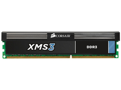 Модуль памяти Corsair XMS3 DDR3 DIMM 1600MHz PC3-12800 CL11 - 8Gb CMX8GX3M1A1600C11
