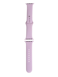 Аксессуар Ремешок mObility для APPLE Watch S3 / S4 / S5 SE / S6 38-40mm Light Purple УТ000027892