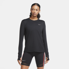 Женский беговой свитшот Nike Dri-FIT - Черный