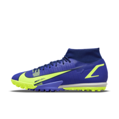 Футбольные бутсы для игры на синтетическом покрытии Nike Mercurial Superfly 8 Academy TF - Синий