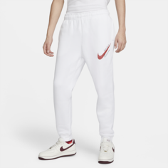 Мужские флисовые джоггеры Nike Sportswear - Белый