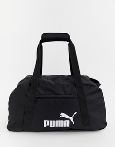 Черная спортивная сумка Puma Phase-Черный