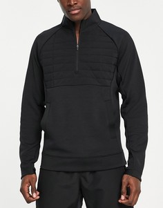 Черная куртка на молнии 1/4 adidas Golf Frostguard-Черный цвет