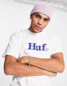 Белая футболка HUF In Bloom-Белый