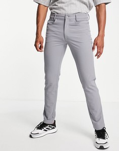 Серые брюки узкого кроя Calvin Klein Golf Genius-Серый