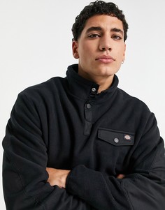 Черная флисовая кофта Dickies Port Allen-Черный цвет