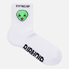 Носки RIPNDIP We Out Here Mid, цвет белый, размер 40-46 EU