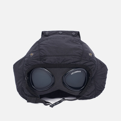 Шапка C.P. Company Flatt Nylon Goggle Hood, цвет чёрный