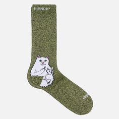 Носки RIPNDIP Lord Nermal, цвет зелёный