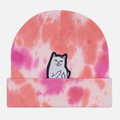 Шапка RIPNDIP Lord Nermal Tie-Dye, цвет розовый