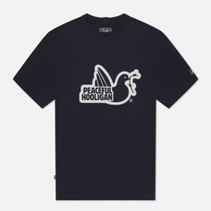 Мужская футболка Peaceful Hooligan Outline Dove, цвет синий, размер XS