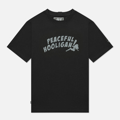 Мужская футболка Peaceful Hooligan Badabing, цвет чёрный