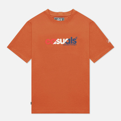Мужская футболка Peaceful Hooligan Casuals RWB, цвет оранжевый