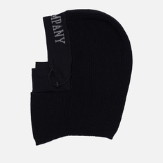 Балаклава C.P. Company Extra Fine Merino Wool Hood, цвет чёрный