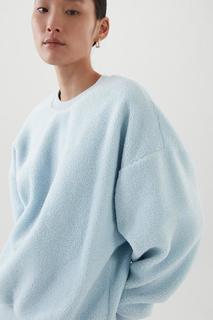 ПЛЮШЕВЫЙ СВИТЕР ОВЕРСАЙЗ COS