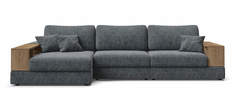 Угловой диван-кровать BOSS MODOOL XL шенилл IQ серый
