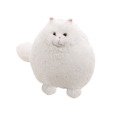 Мягкая игрушка Super01 Кошка 30 см цвет: белый