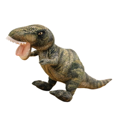 Мягкая игрушка Super01 Динозавр Динозавр 45 см цвет: зеленый