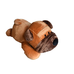 Мягкая игрушка Super01 Собачка 60 см цвет: коричневый