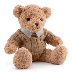 Мягкая игрушка Super01 Медведь 70 см цвет: коричневый