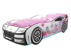 Кровать-машина карлсон турбо (без доп. опций) (magic cars) белый 75x48x178 см.