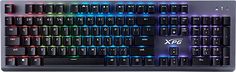 Клавиатура ADATA Mage черная, игровая, (Kailh KT red switches, USB, RGB подсветка